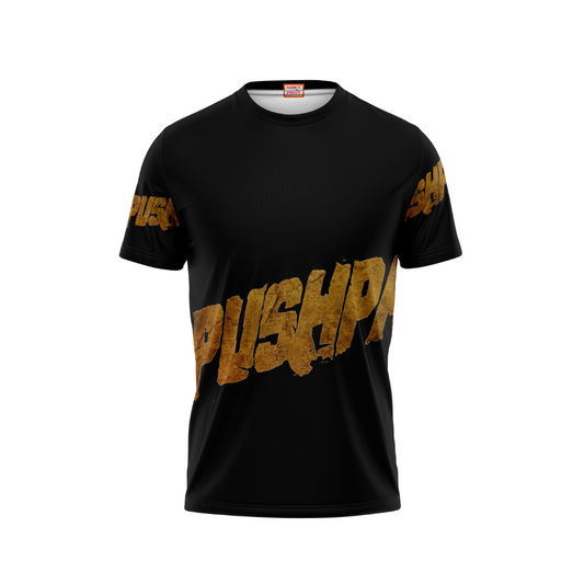 Next Print Allu Arjun Pushpa  Printed T-Shirt.