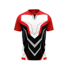 Red Round Neck Half Sleeve Tshirt Nextprintr NP50000757