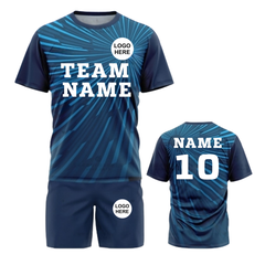 Customised Jersey with shorts