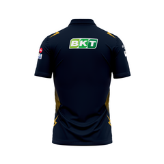 Next Print Customisable  Ipl Gujrat Polo collar  jersey