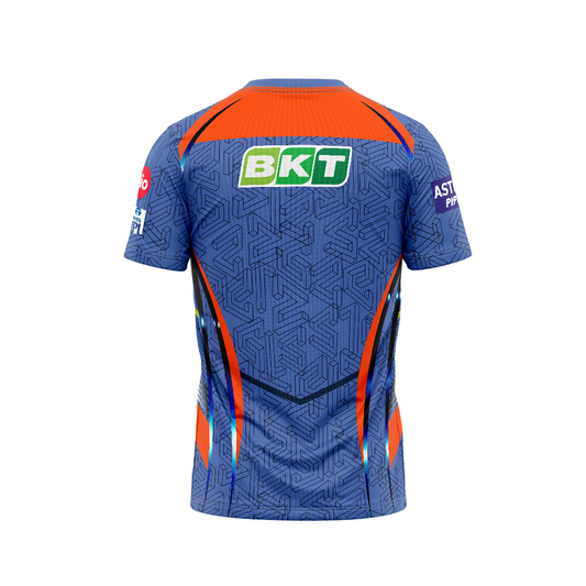 Next Print Customised Ipl Lucknow Super Giants Printed Round Neck Jersey.