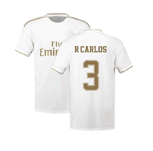 Roberto Carlos Jersey 3 Number Legends Jersey Football Jerseys Club Team Men's Home