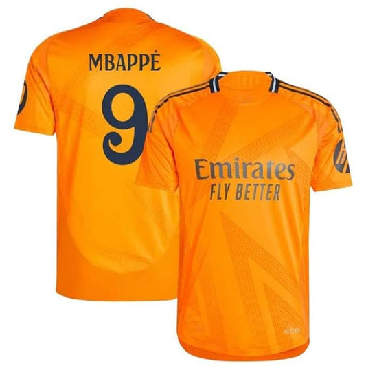 Next Print  Mbappe 9 Number Football Jerseys New Club Men's 2024/2025 Away