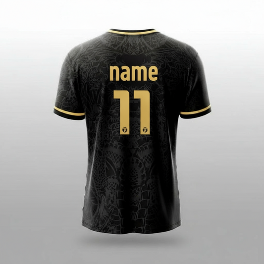 Next Print Shaolin Dragon Custom Football Jersey Edition – Personalized with Name and Number, Dry-Fit Sportswear for Men, Women & Kids | Sizes 2Y Kid to 4XL Premium Customized Sports Team Jersey
