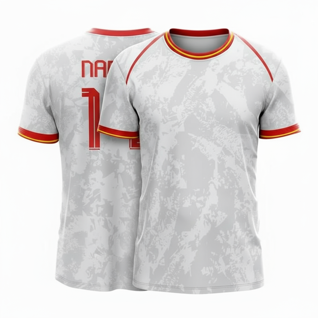 Next Print Liver Third Football Jersey | Personalized Name & Number | Custom Football Shirt for Men, Women & Kids | Lightweight Breathable Fan Edition Jersey Multicolour