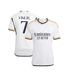 Next Print Vini Jr Jersey 7 Number Football Jerseys Liga Club Kid's Home