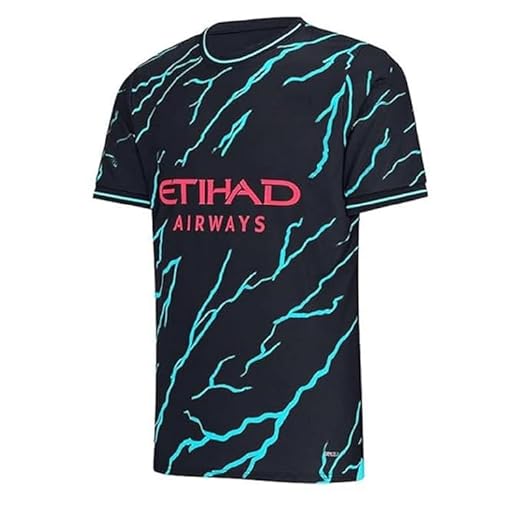 NextPrint Kevin De Bruyne #17 Manchester City Black Jersey 2024 – Football Shirt for Kids, Boys & Men