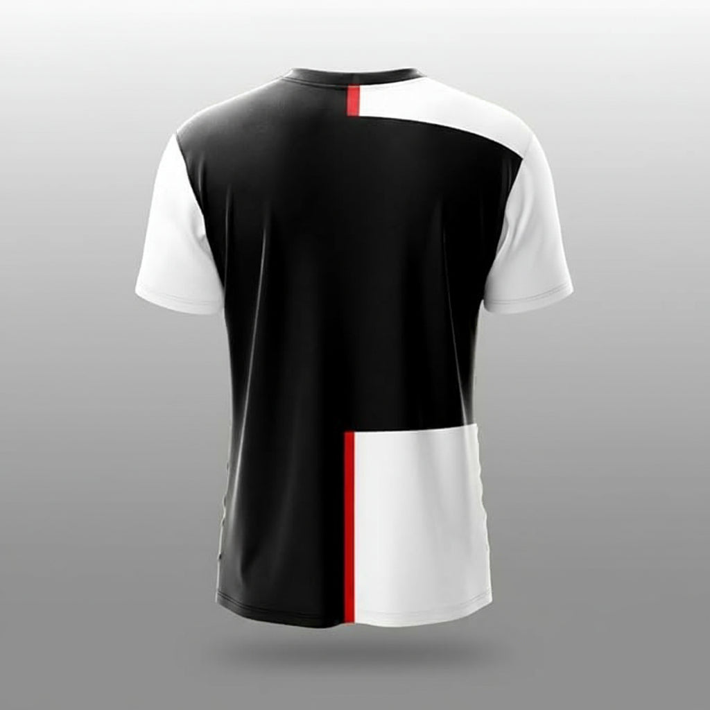 Next Print C-Ronald Black & White Legacy Jersey | Premium Juvntus 2019/20 Football Jersey | Customized Name & Number | for Kids, Men & Women | Breathable Comfort | Sizes 2Y to 4XL