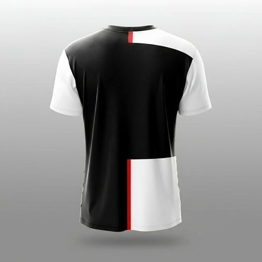 Next Print C-Ronald Black & White Legacy Jersey | Premium Juvntus 2019/20 Football Jersey | Customized Name & Number | for Kids, Men & Women | Breathable Comfort | Sizes 2Y to 4XL