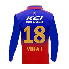 Brand: RJM RJM Viart Kohli 18 Bangalore Cricket Team New Jersey Tshirt for (Men & Boys & Kids) (Copy) (Copy)