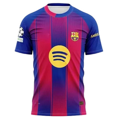 NextPrint Barcelona Messi #10 Home Jersey – Blue & Red Striped Football Shirt