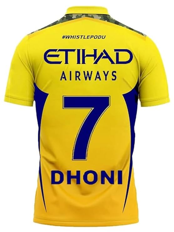 Brand: RJM RJM Viart Kohli 18 Bangalore Cricket Team New Jersey Tshirt for (Men & Boys & Kids) (Copy)