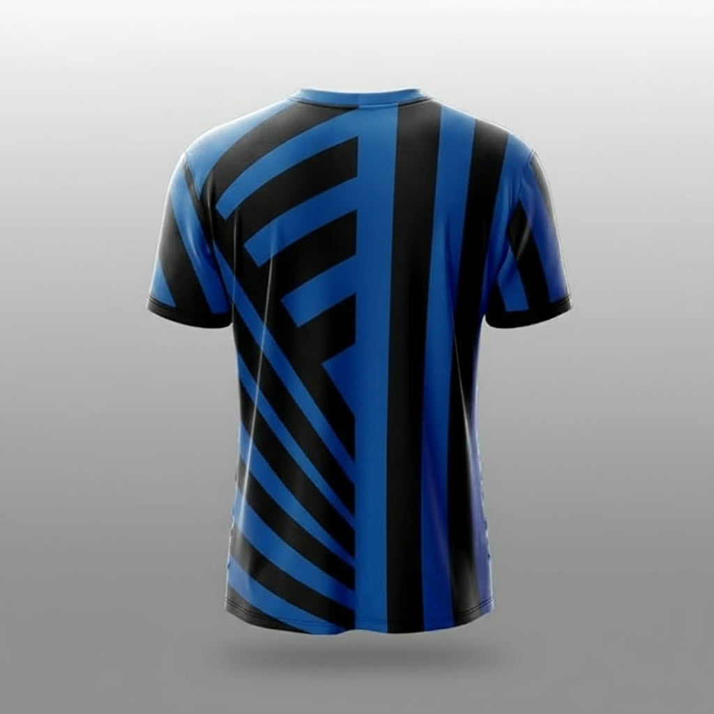 Next Print Inter Milan Custom Polyester Round NeckFootball Club Jersey Personalize with Name & Number | Sports T-Shirt