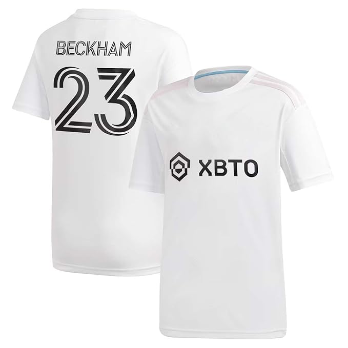 Next Print David Beckham Jersey 23 Number Football Jerseys New Club Team Men's Jersey White