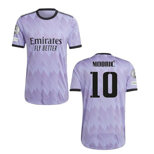 Next Print   Luka Modric Jersey 10 Number Football Jerseys Liga Club Men's Away Search this page