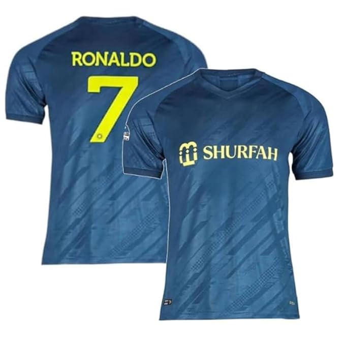Next print 2023 Football Club Team Ronaldo Jersey 2024/25 for Boys and Men