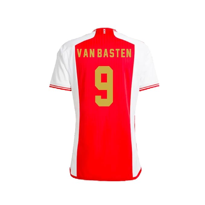Van Basten Jersey Legend Jersey 9 Number Football Jerseys Club Team Men's Home