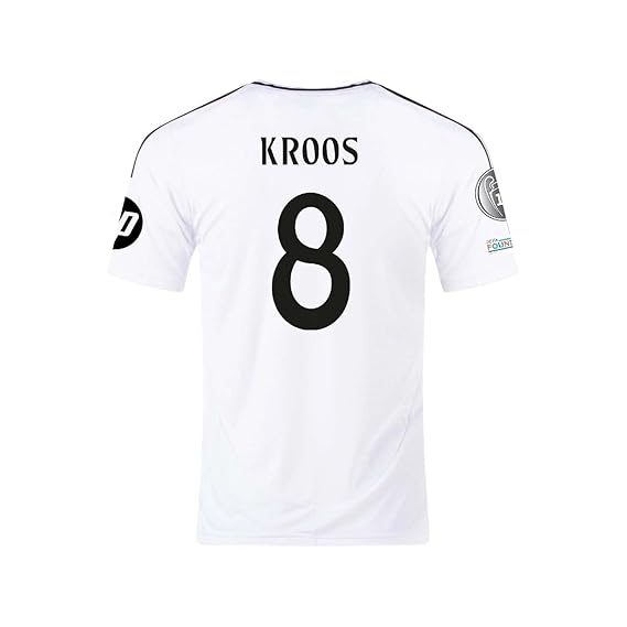 NextPrint Toni Kroos #8 Home Jersey – Madrid Club Men’s Football Shirt