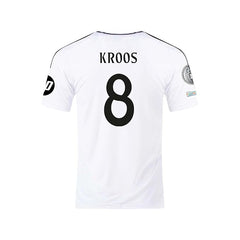 Next Print Toni Kroos Jersey 8 Number Jersey Football Jerseys Liga Club Men's Home New)