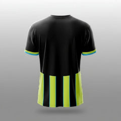 Next Print 2024-25 Away Personalized Football Jersey | Custom Name & Number Team Fanwear Shirt | Lightweight Dry-Fit Unisex Soccer Top Men Women Kids | Gifting Comfort Event Kit India Multicolour