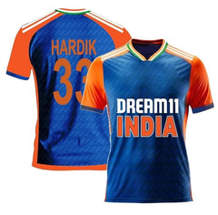 RJM T20 Cricket Team World Cup Jersey 2024 HARDIK