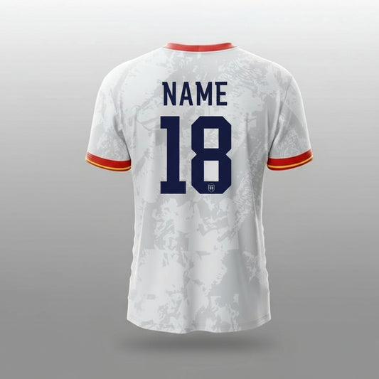 Next Print Liver Third Football Jersey | Personalized Name & Number | Custom Football Shirt for Men, Women & Kids | Lightweight Breathable Fan Edition Jersey Multicolour