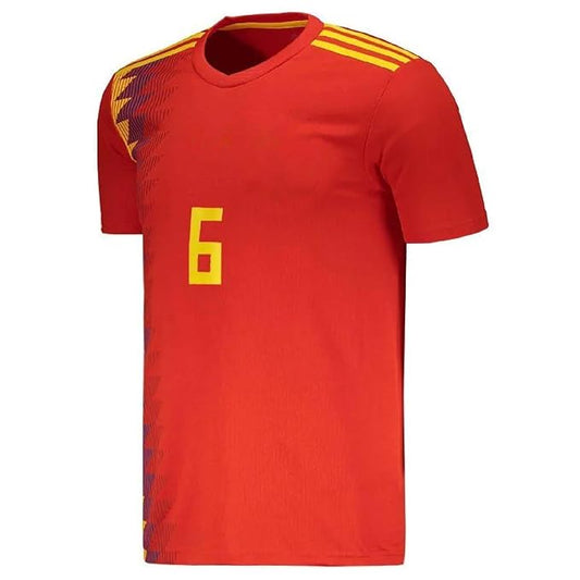 Next Print Iniesta  Iniesta Jersey Legends National Jersey 6 Number Football Jerseys Club Team Men's Home