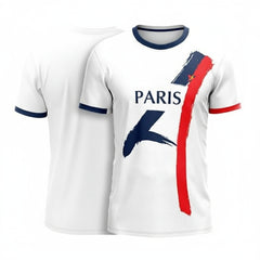 Next Print Paris Away Football Jersey 2024 | Personalized PSG Away Jersey with Custom Name & Number | Premium Dry-Fit Unisex Supporter Shirt for Men, Women & Kids | Breathable Lightweight Fanwear India