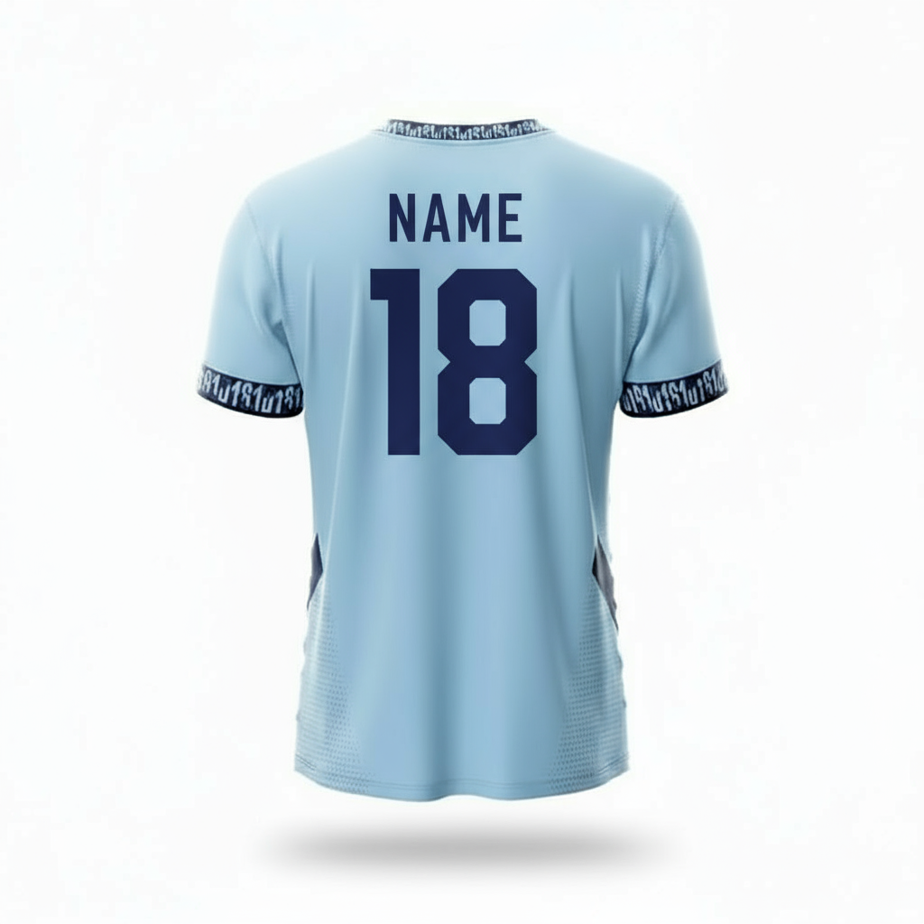 Next Print Manchestar City 2024/25 Home Football Jersey - Personalized with Custom Name & Number | Sizes for Kids, Men & Women