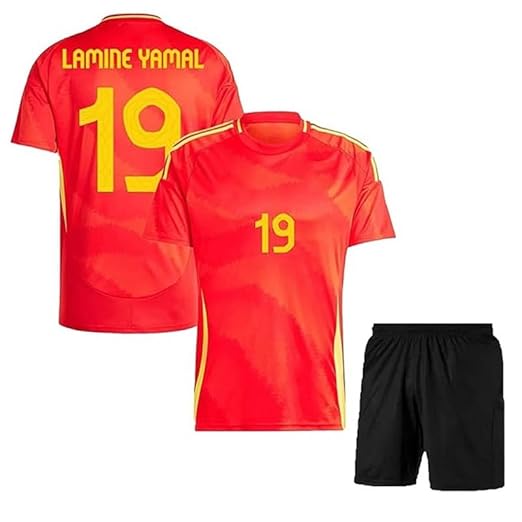 NextPrint Yamal Barcelona 2024/25 Jersey Set – Football T-Shirt with Shorts for Men, Boys & Kids