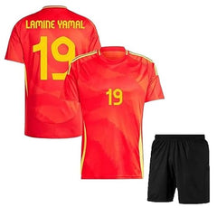 NextPrint Yamal Barcelona 2024/25 Jersey Set – Football T-Shirt with Shorts for Men, Boys & Kids