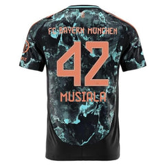 Next Print  Musiala Jersey New Club Jersey 42 Number Football Jerseys Kid's Away 2024/2025 New