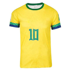 Next Print  Neymar Jersey 10 Number National Team Football Jerseys Club Men's Home
