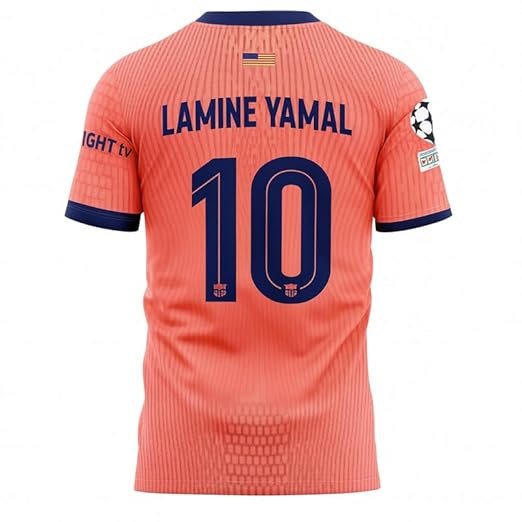 NextPrint Barcelona 2025 Third Kit Yamal #10 Jersey – Football Shirt for Kids, Boys & Men