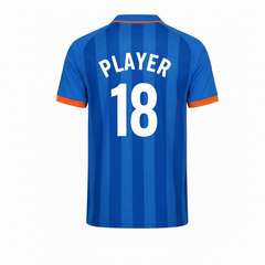 NEXT PRINT Customised India Blue Cricket  Zipper Jersey - Personalize Your Jersey Men & Women.