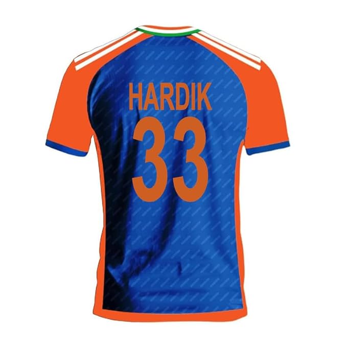 RJM T20 Cricket Team World Cup Jersey 2024 HARDIK