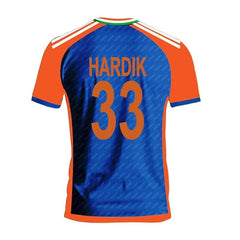 RJM T20 Cricket Team World Cup Jersey 2024 HARDIK
