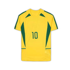 Rivaldo Jersey Legend Jersey 10 Number Famous Old Legend National Football Jerseys Team Men's Home