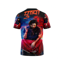 Next Print Allu Arjun Pushpa  Printed T-Shirt.