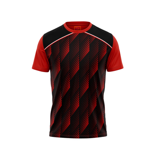 Red Round Neck Half Sleeve Tshirt NextprintrA1100