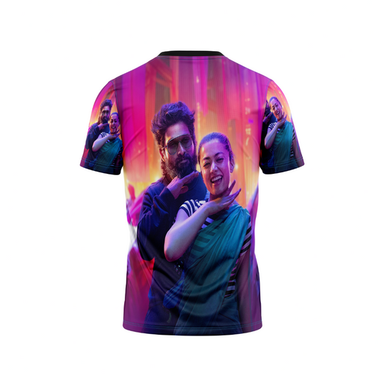 Next Print Allu Arjun Pushpa  Printed T-Shirt.