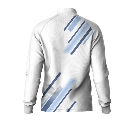 Next Print Printed White Jacket.