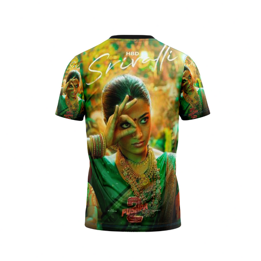 Next Print Allu Arjun Pushpa  Printed T-Shirt.