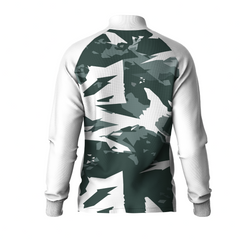 Next Print Printed White Jacket.