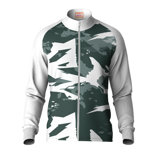 Next Print Printed White Jacket.