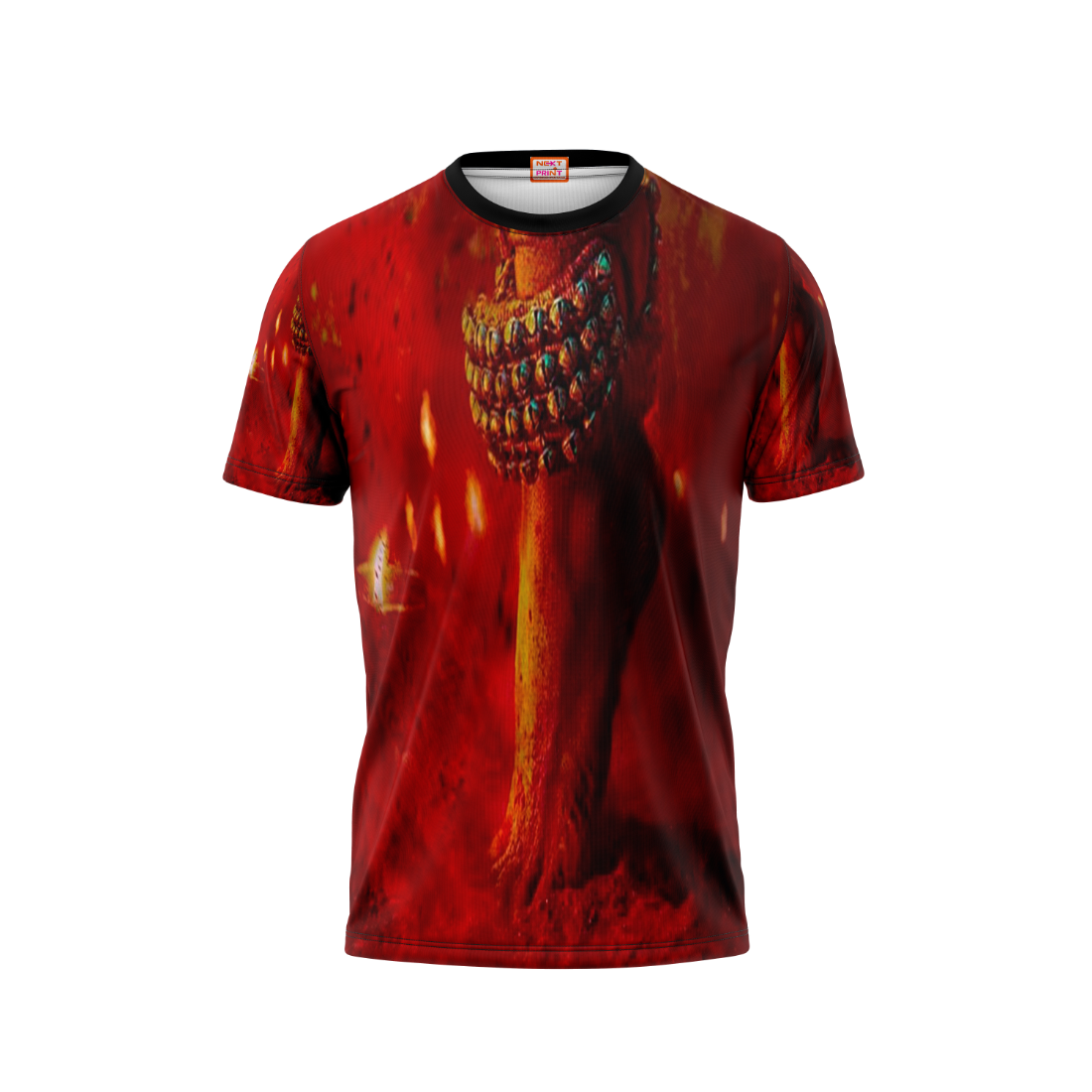 Next Print Allu Arjun Pushpa  Printed T-Shirt.