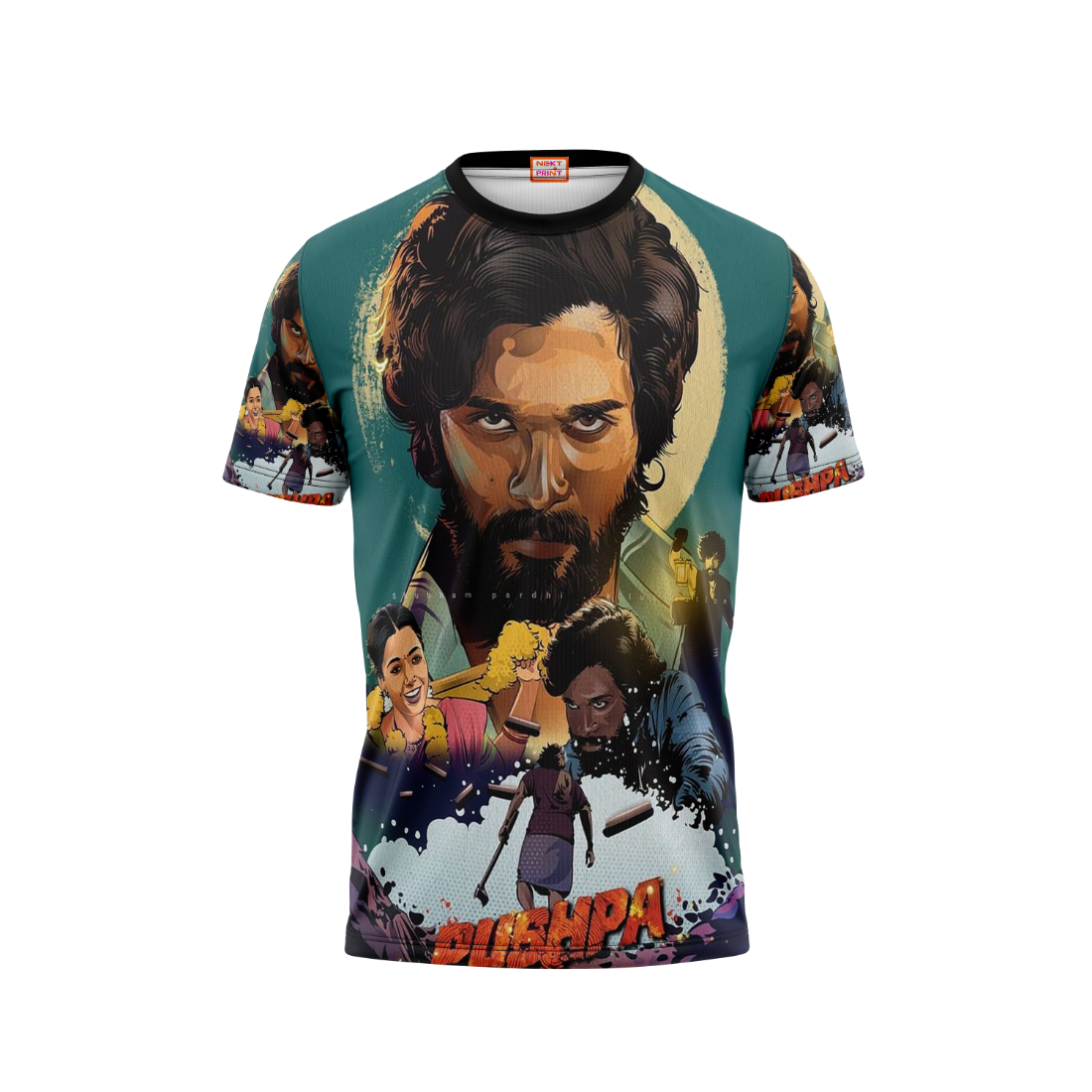 Next Print Pushpa  Printed T-Shirt.