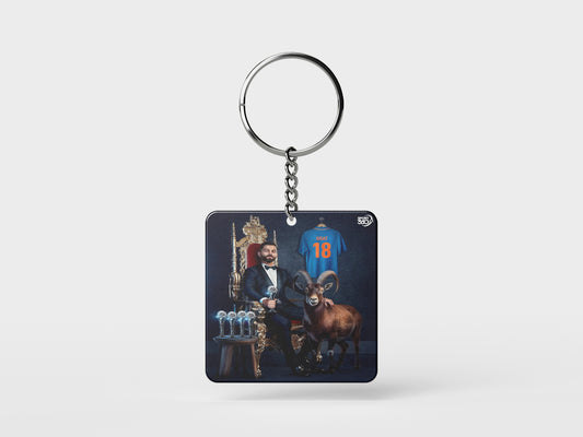 Next Print GOAT Square Keychain