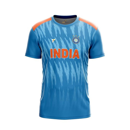 NextPrint India World Cup Jersey Collection CWC ODI 2023 | Customised Cricket Jersey with Name & Number | Sizes 2Y to 4XL | Men, Women & Kids | Breathable Sportswear for Fans T-Shirt