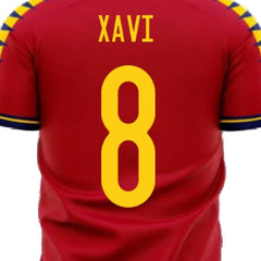 Next Print Xavi Jersey Famous Club Jersey Old 26 Number Football Jerseys Club Team Men's Home